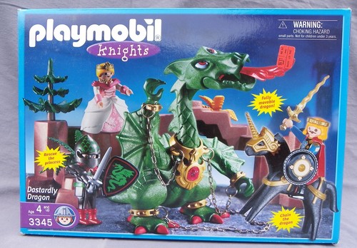 Playmobil usa 3345 - dragon, vert