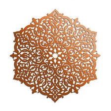 PANNEAU DÉCORATIF AJOURÉ, ROSETTE MAROCAINE, DÉCORATION MURALE 3D, ORNEMENT, 60 