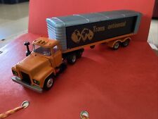 B17 1:50 CORGI TOYS MACK TRUCK WITH TRANS CONTINENTAL TRAILER EXC. CONDITION