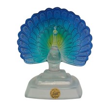 Magnifique  paon en cristal
