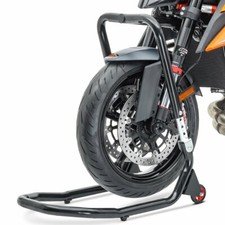 Béquille avant sous T de fourche V5 pour Triumph Speed Four 02-05 noir