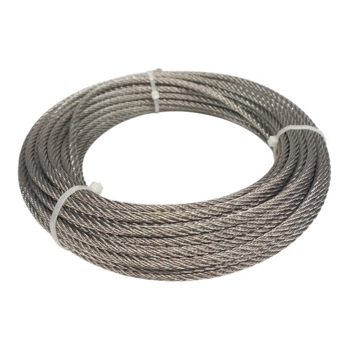 Cable diamètre 6mm inox - cable,