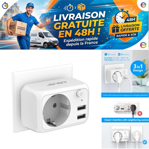 Multiprise usb jsver - jsver, 1