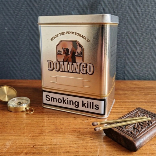 Boîte tabac métal - en,