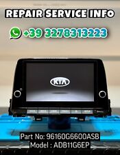 96160-G6600ASB KIA RADIO TOUCH SCREEN REPAIR SERVICE WITH 1 YEAR WARRANTY