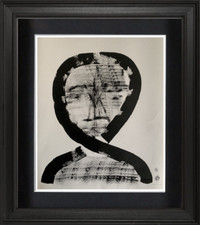 ARTIST OF THE TWENTIETH CENTURY - ABSTRACT FACE PAINTING - ORIGINAL WORK 1990 - UNPUBLISHED (67)