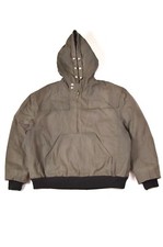 Les Hommes Wax Cotton Anorak Bomber Jacket Made in Belgium Size 54