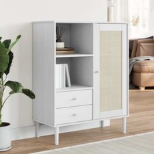 Buffet Aspect de Rotin Armoire