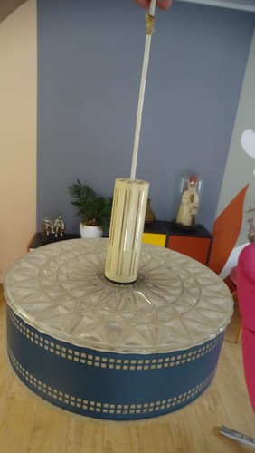 Lampe luminaire space age - lampe,