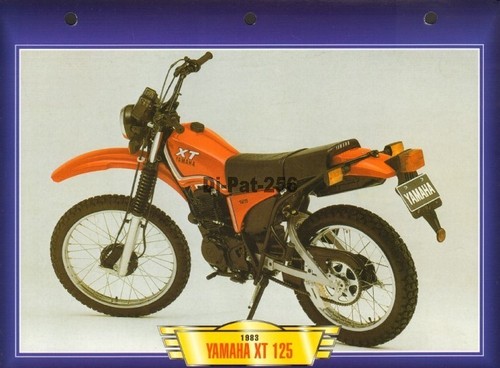 Fiche moto yamaha xt - :,