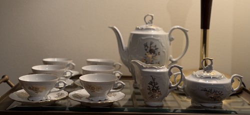Vtg gkc bavaria tea - gkc, white