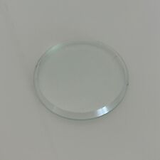 Verre biseauté rond plat Ø69mm épaisseur 5mm Hour Lavigne ou pour pendule cartel
