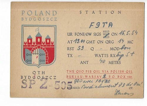 Carte qsl radio amateur - qsl,