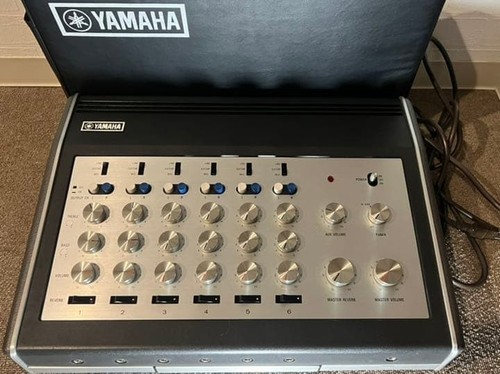 Yamaha 6ch mixer - em-70,