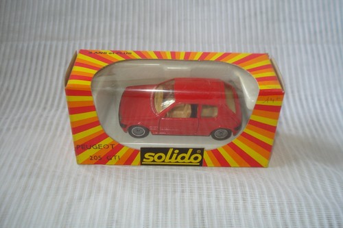Solido 1349 peugeot 205 gti - peugeot,