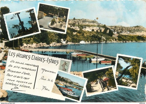 Carte postale istres - carte,