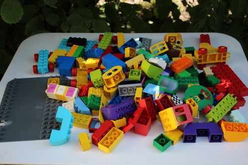 Lot lego duplo brique jaune - duplo,