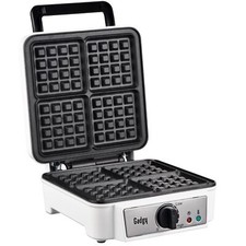 Gaufrier Professionnel 1200W – Appareil à Gaufres pour 2 Gaufres – Chauffe Ra...