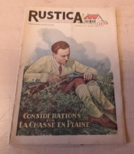 RUSTICA N°35 1949 Chasse le