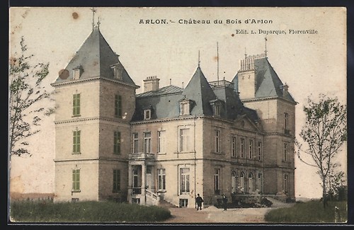 Cpa arlon château bois - cpa, du