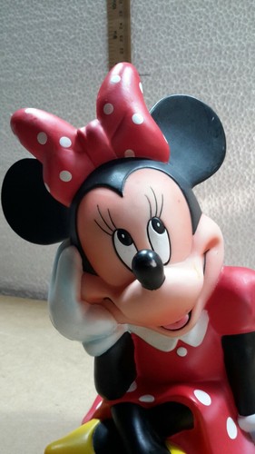 Figurine tirelire pvc minnie - pvc,