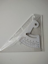 C-THRU Professional Adjustable Triangle 8" MADE IN JAPAN