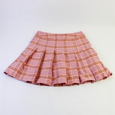 Jupe Mini Plissée Écossaise