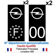 Stickers autocollant plaque