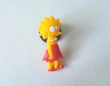 Lisa Simpson Shoe Button Charm