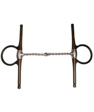 Mors western en fer bruni avec torsion fine Metalab 