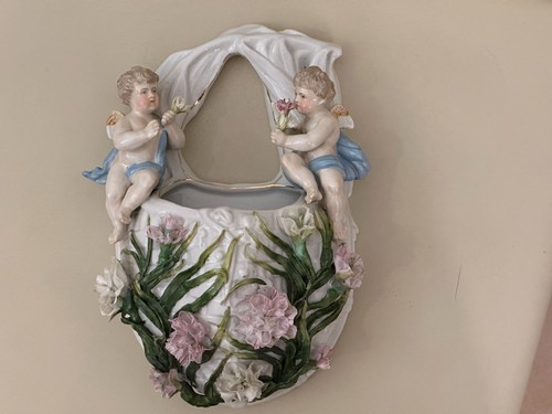 Meissen xixème vase - xixème,