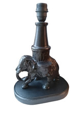Lampe éléphant en céramique