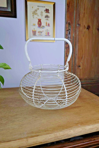 Ancien grand panier - à, oeufs