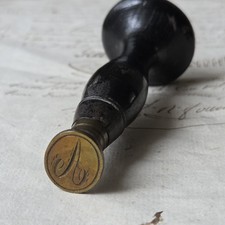 SCEAU Cachet Ancien Monogramme