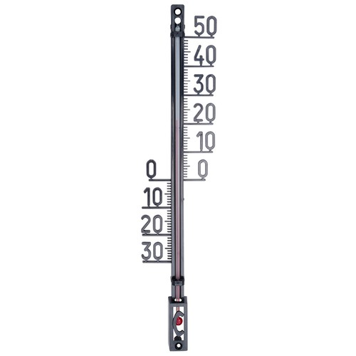 Thermomètre extérieur noir
