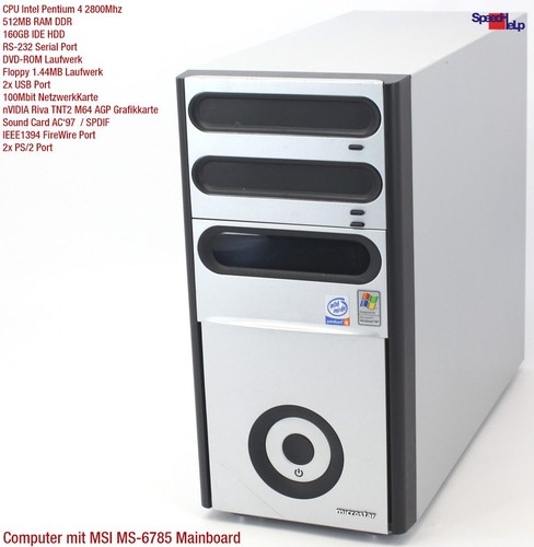 Msi 6785 informatique - ms-6785, pc