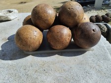 Boules en bois Lot de 8 