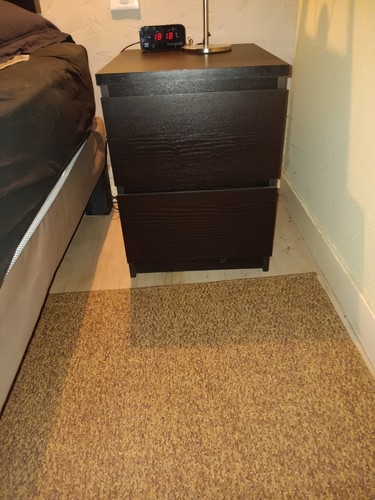 Tables chevet marron - 2,