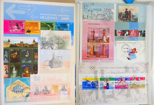 Pologne collection blocs - collection,