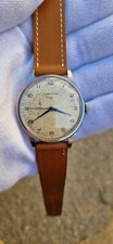 Longines 12.68zs 1940 Oversize 37.5mm 5045 Calatrava Steel Jumbo Overhauled 
