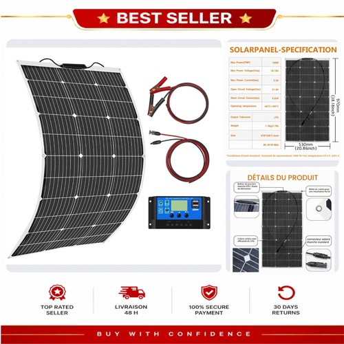 Kit panneau solaire - kit, souple