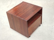 table trolley desserte bout de canape design 70 placage bois exotique