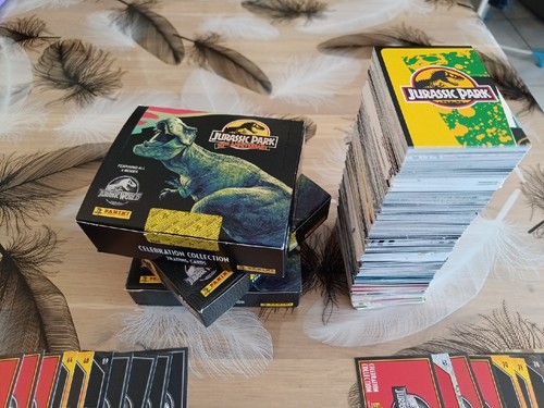 Cartes panini jurassic - cartes, park