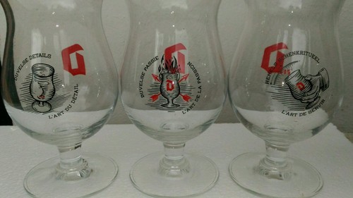 Lot verres bière duvel - lot,