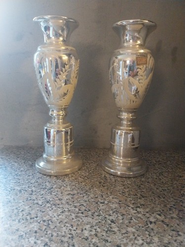 Vases eglomises anciens - eglomises,