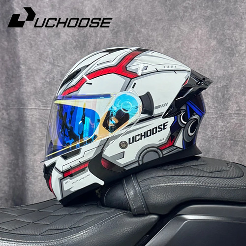 Casque moto modulable haute