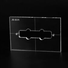 Musiclily Pro CNC Acrylic Bridge Pickup Routing Template For Standard Jazz Bass