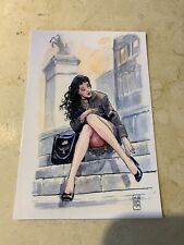 CARTE POSTALE 15X10 MILO MANARA PIN UP 
