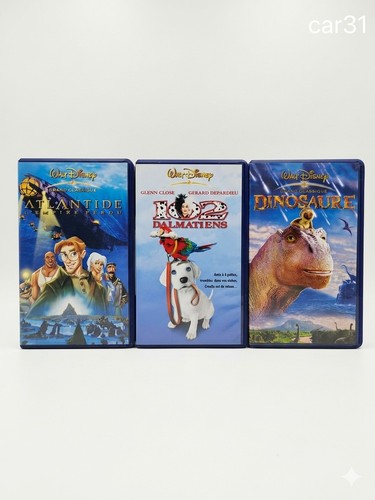 Lot cassettes vhs walt - lot,