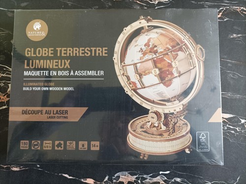 Maquette bois globe - maquette, en